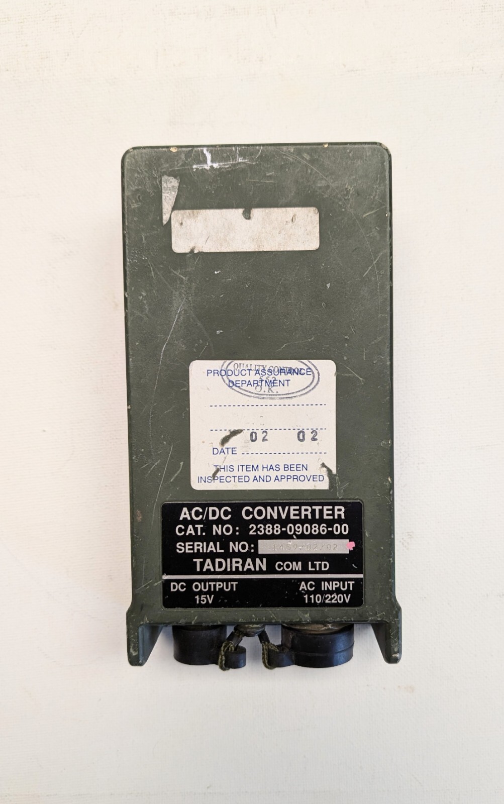 General Dynamics Military AC/DC Converter