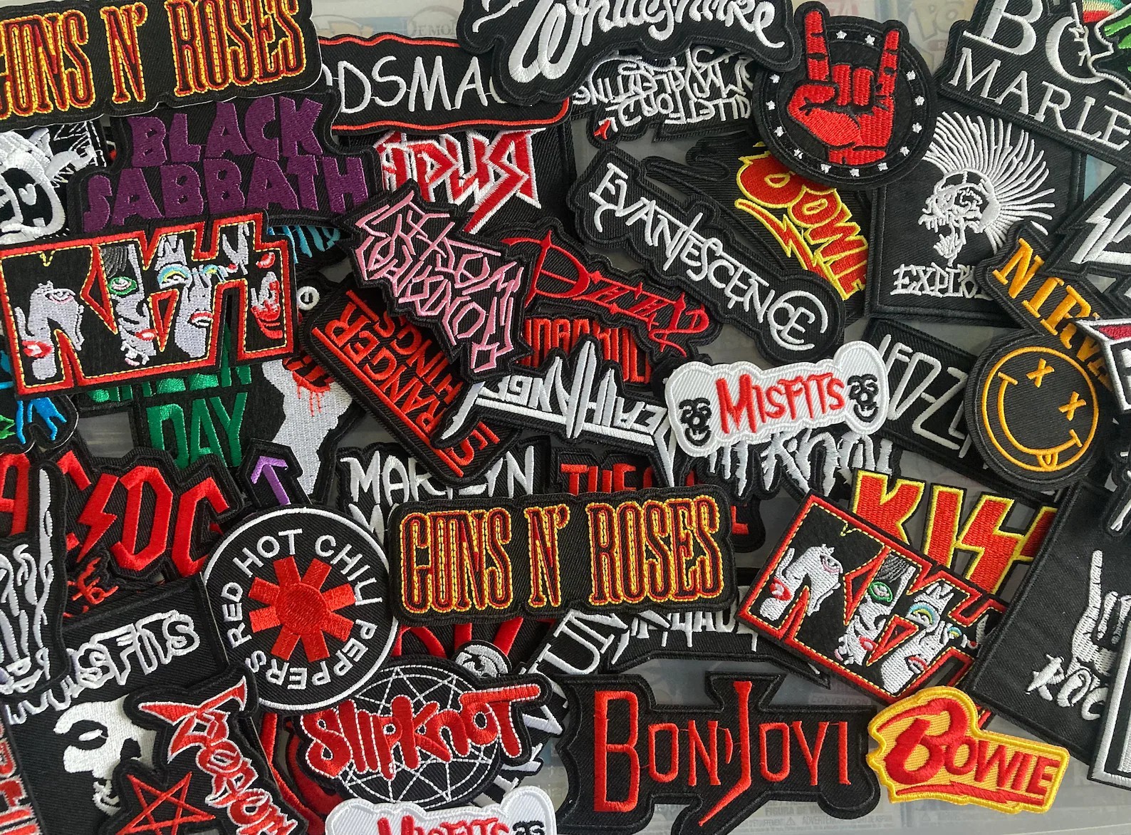 ROCK BAND METAL PUNK PATCHES LOTS TO CHOOSE FROM **LOOK** COMBINED SHIPPING