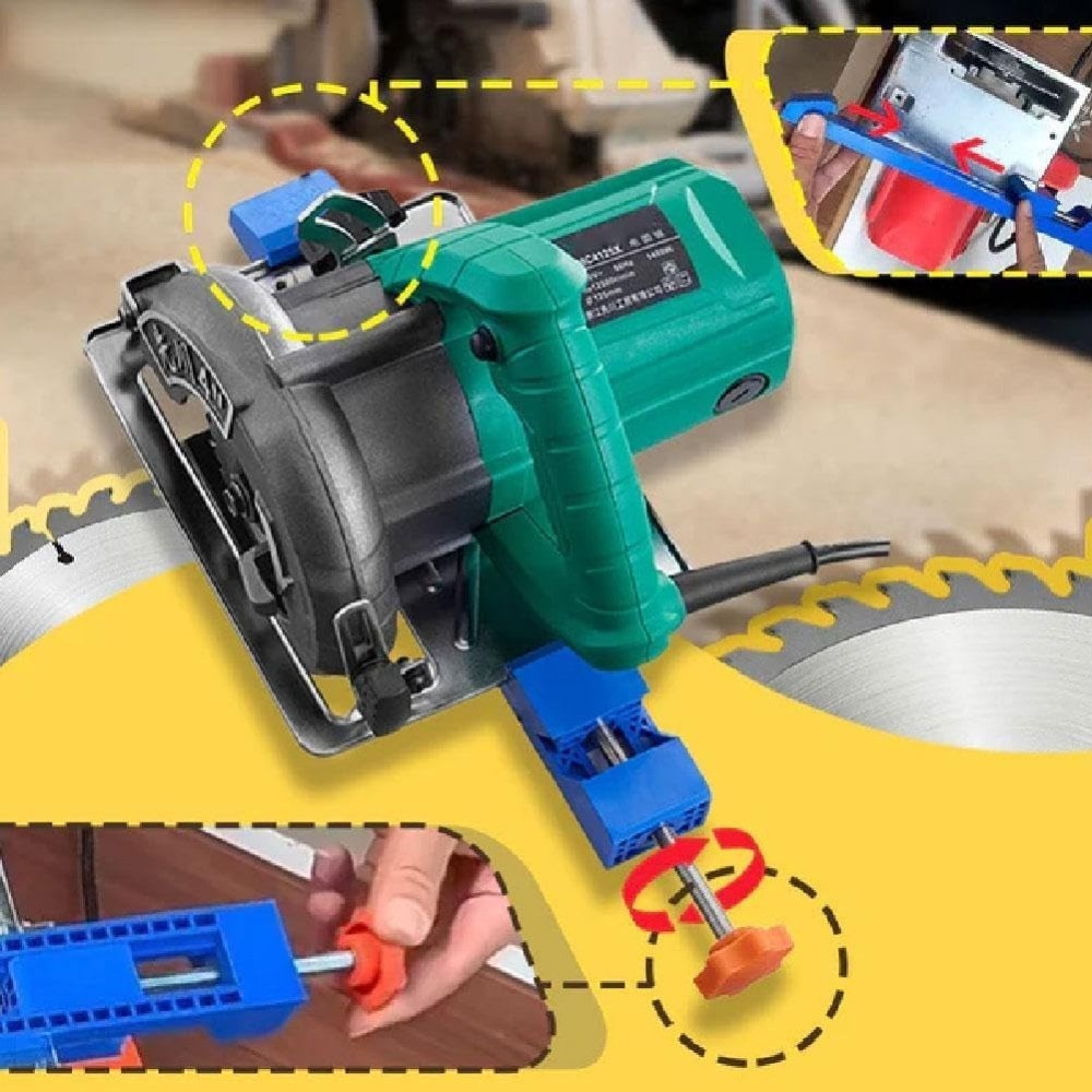 Adjustable Cutting Machine Base Guide, Electric Circular Saw Milling Positioning