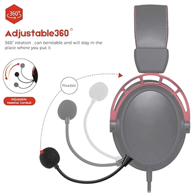 Flexible Game Headset Microphone for Cloud Pro Headsets Flexible Designs Mic