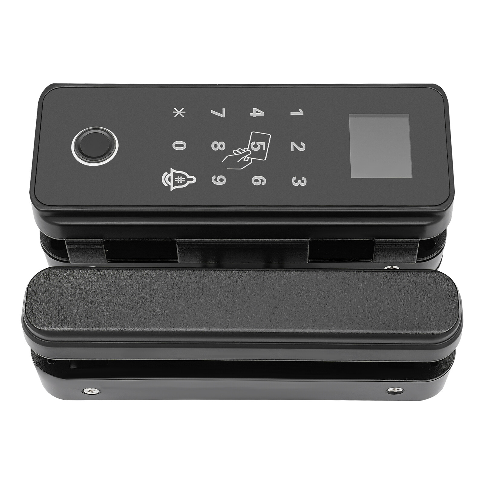 Door Mounted Smart Door Lock Fingerprint Door Lock Codes Lock USB Interface