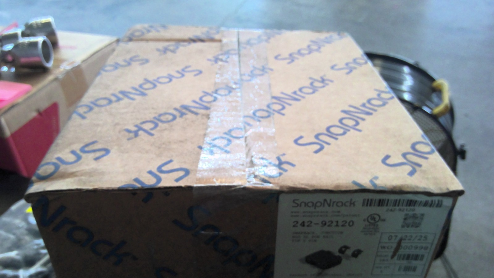 snapnrack junctoin box xl 6in