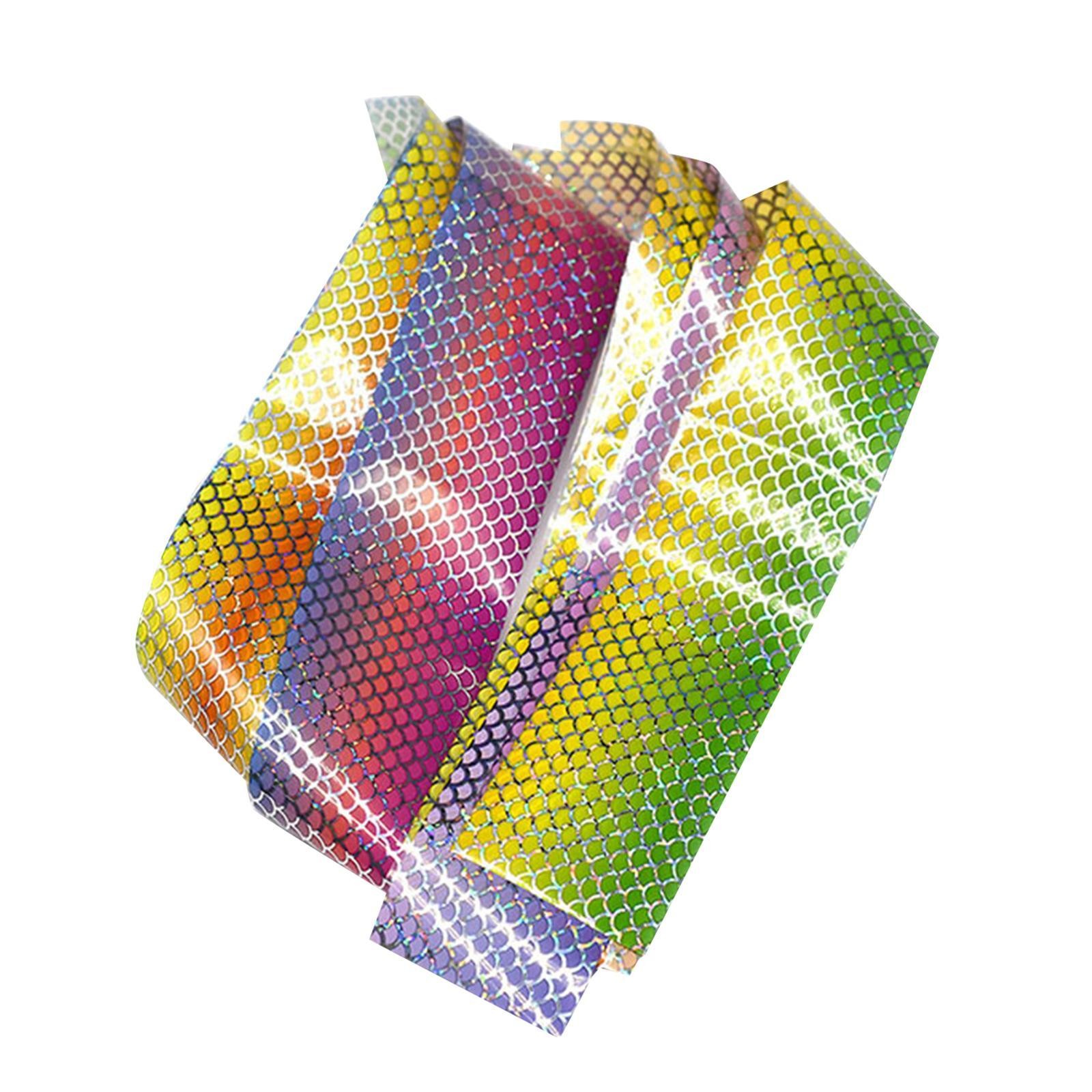 10 Pieces Fishing Lure Sticker Tape Fake Fish Scales Sticker