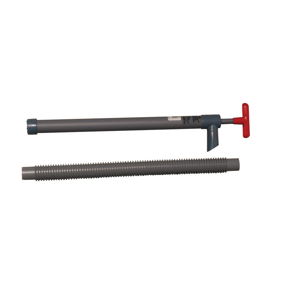 Beckson Thirsty-Mate Pump 18"L w/20" Flexible Reinforced Hose BECKSON MARINE INC