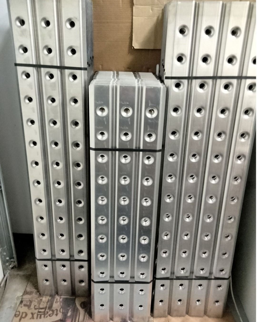Pair- U.S. made ALUMINUM Extraction Tracks 16" X 60"