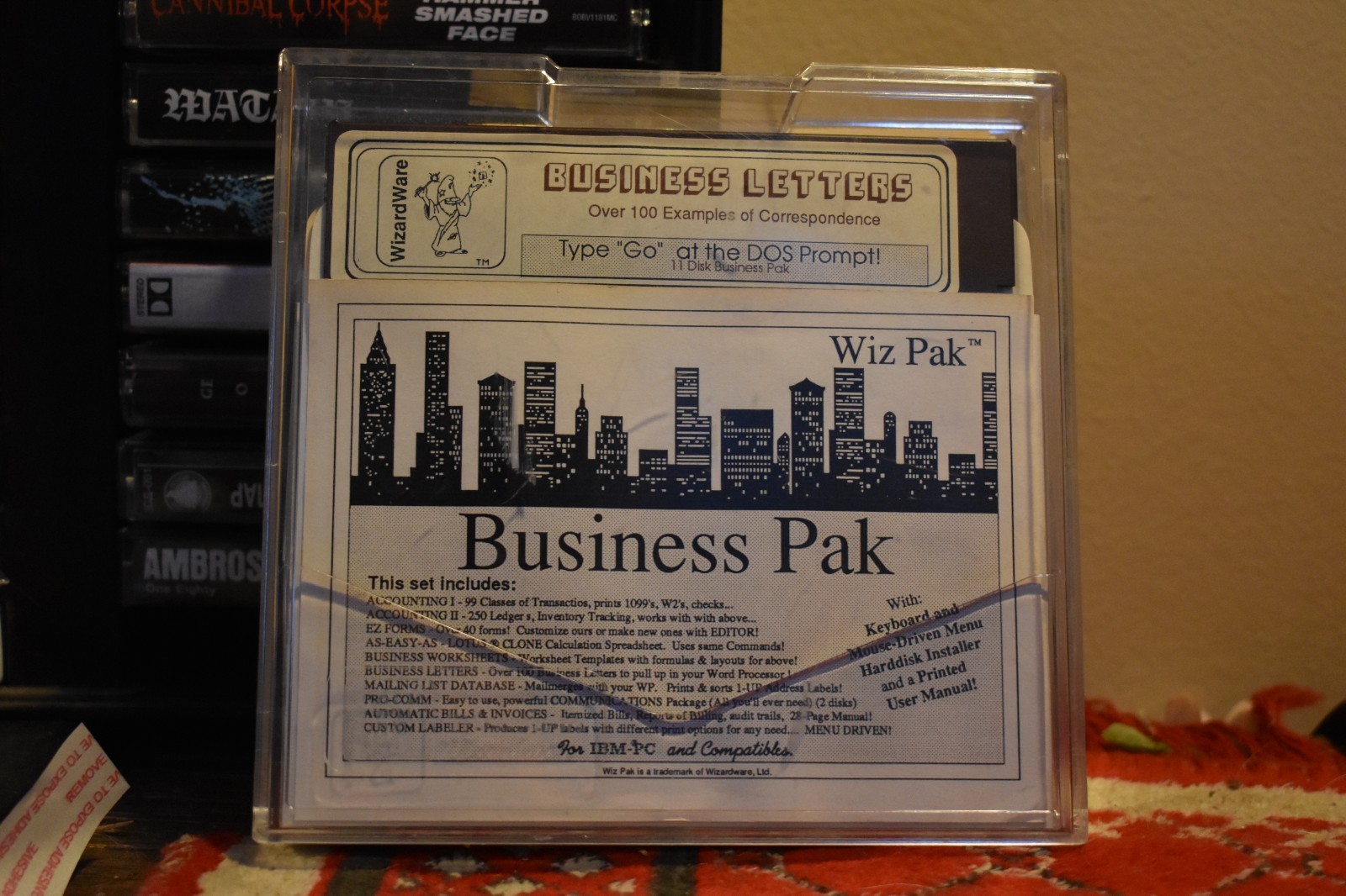 WizardWare Business Pak - 5.25" Floppy Disk Set - DOS