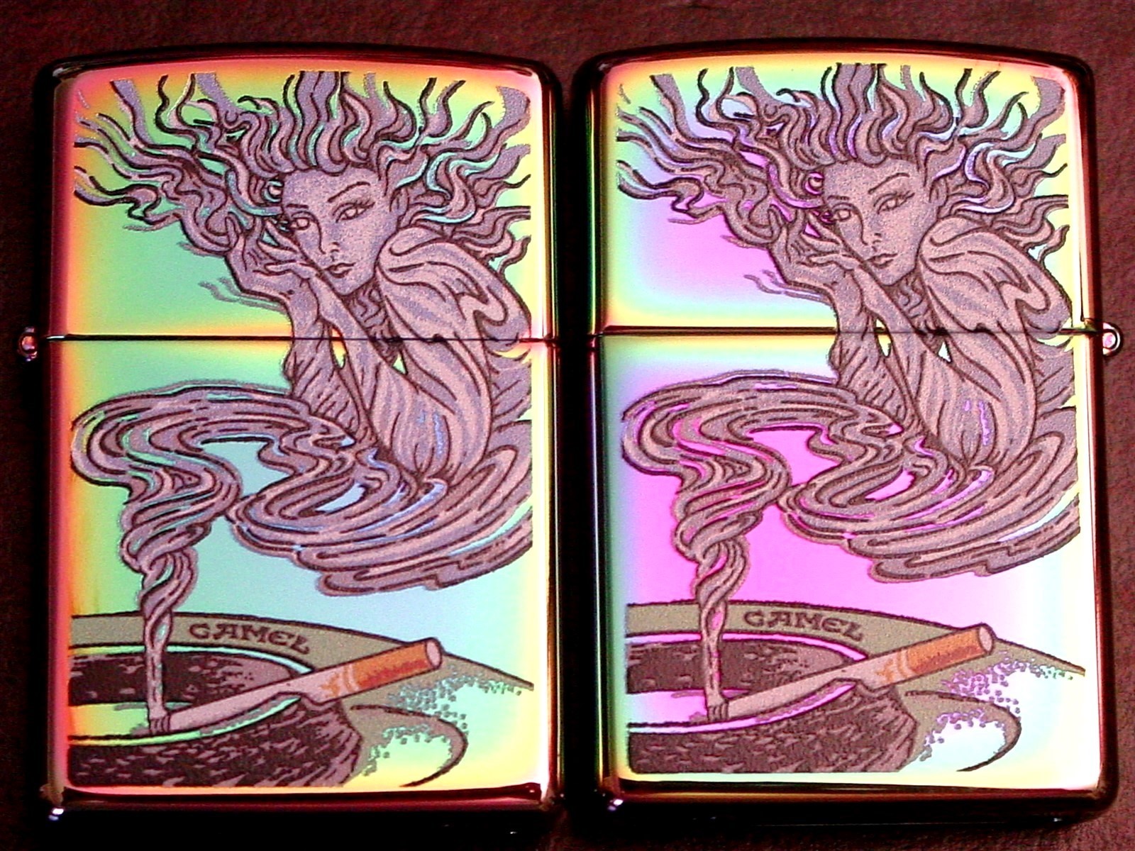 Camel Genie SPECTRUM Finish - 2-sided graphics Zippo 2020 MIB