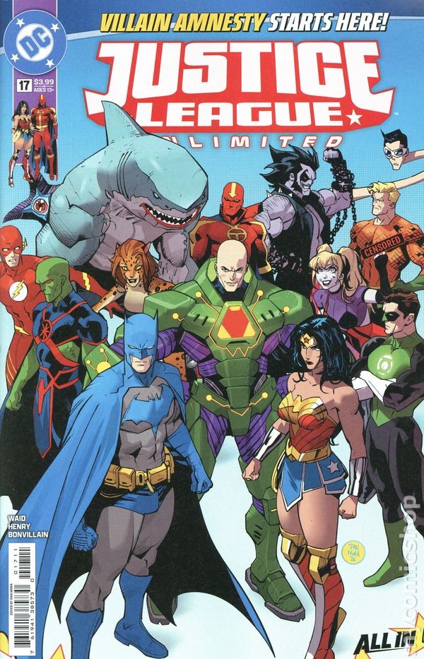 Justice League Unlimited #17A 2026 Stock Image