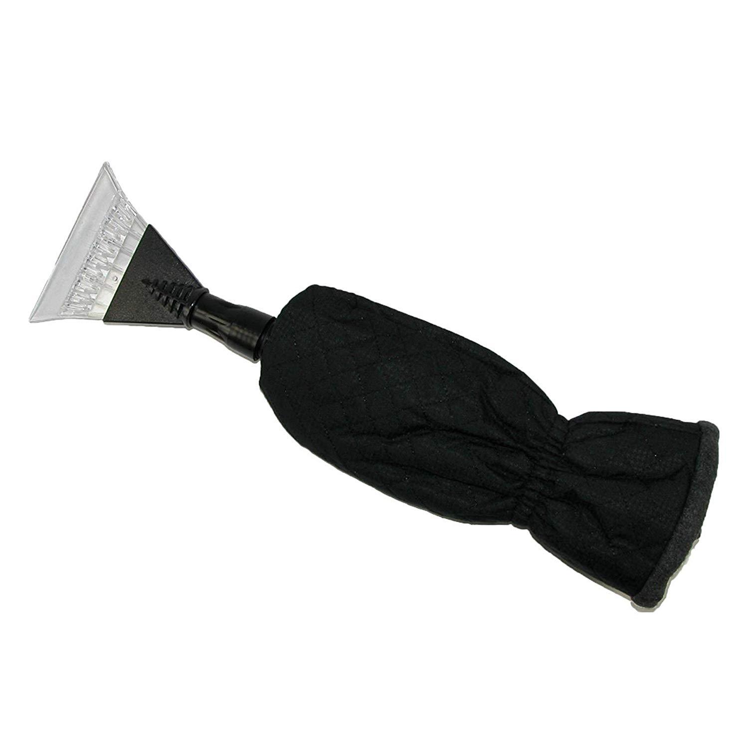 Wembley Extendable with Quilted Mitten Ice Scraper Black Winter Snow New in Box