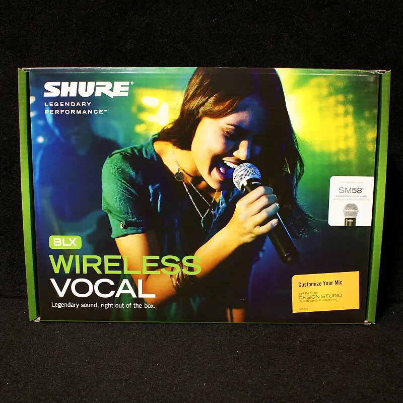 Shure BLX24/SM58 H10  Wireless SM58 IN STOCK FREE US Shipping in 48!