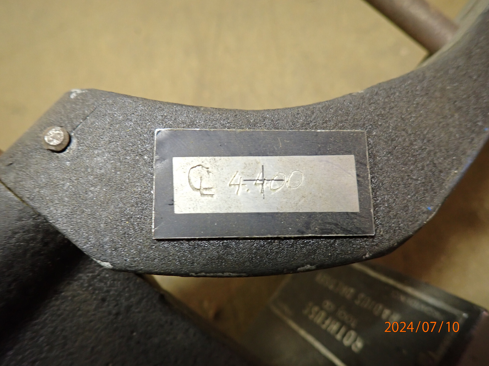 OLDER ROTHFUSS WHEEL DRESSER FOR SURFACE TOOL CUTTER GRINDER GRINDING