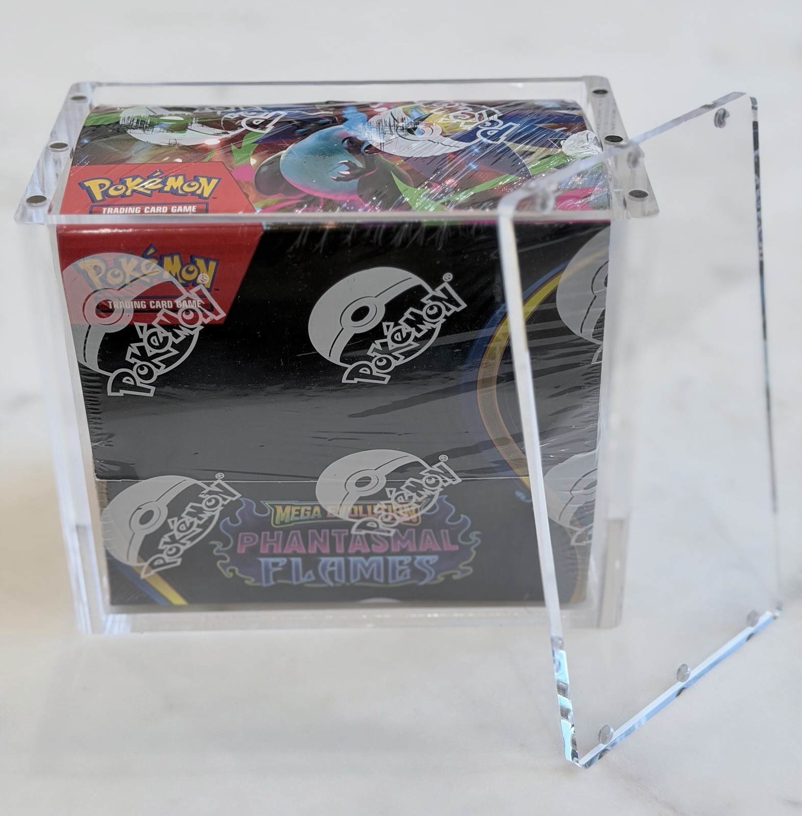 Pokemon Booster Box BB Acrylic Display Case Magnetic Lid UV Protection Premium