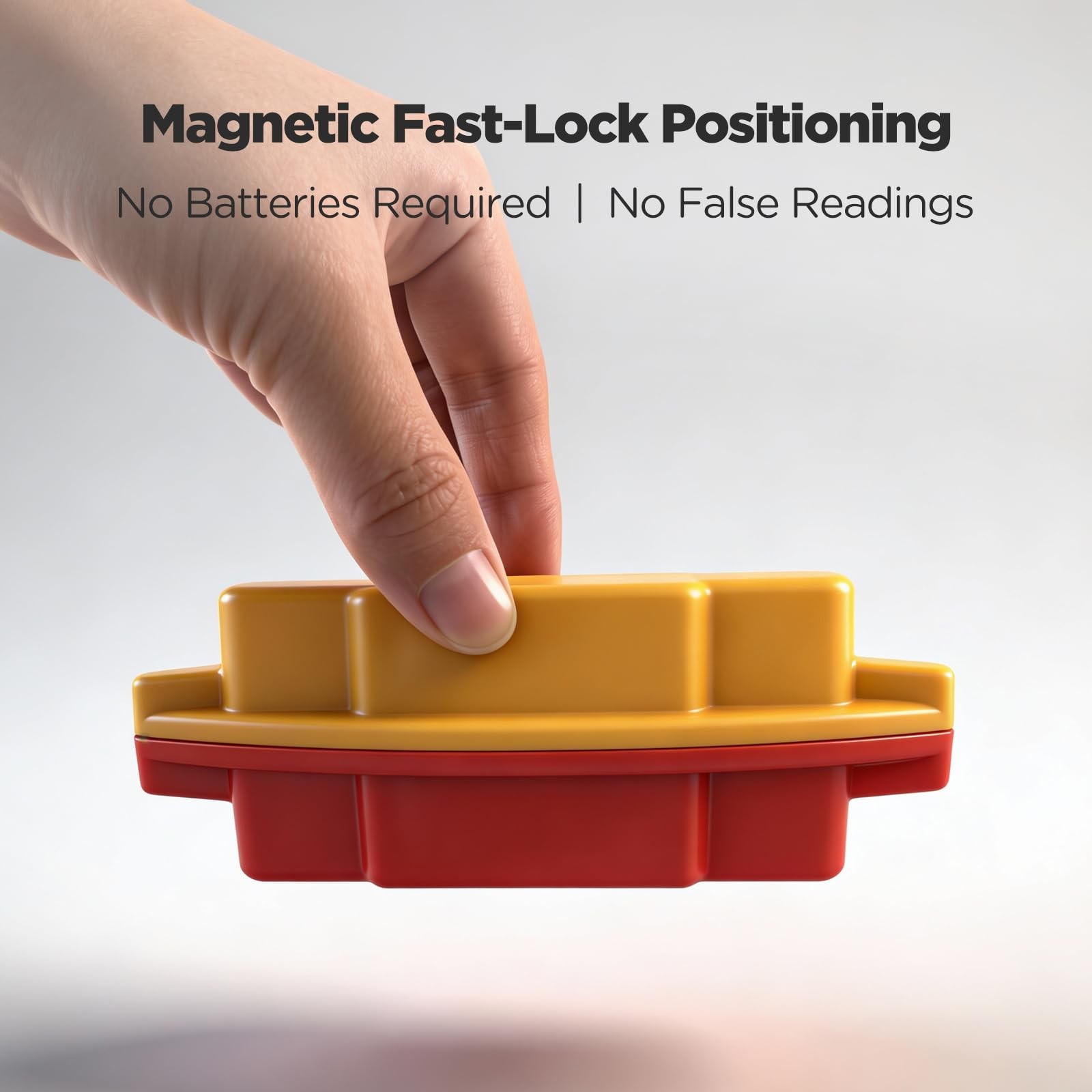 2-Pack Magnetic Stud Finder - No Batteries Required, Easy to Use Stud Buddy T...