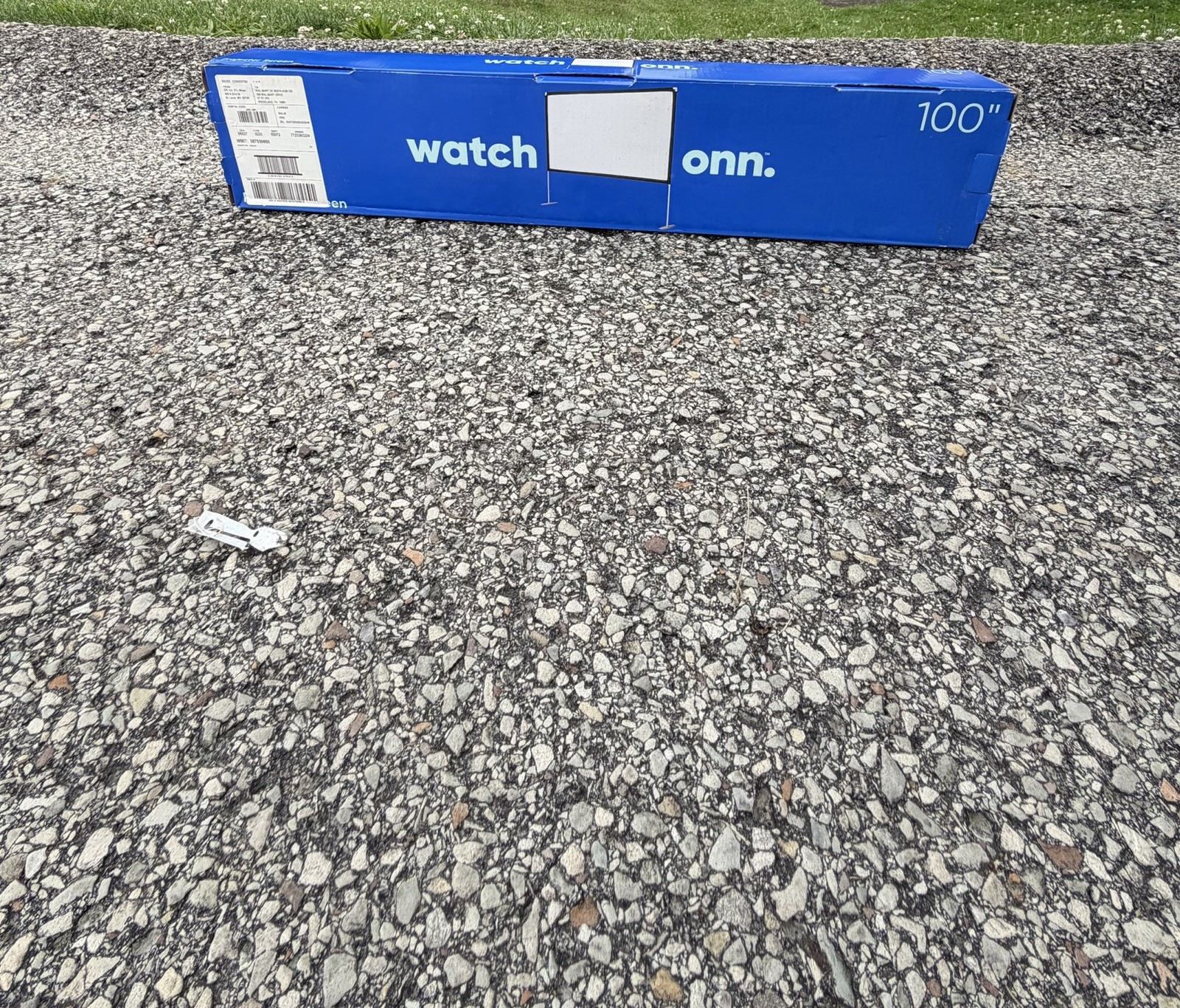 Onn 100inch Projector Screen (indoor/outdoor)
