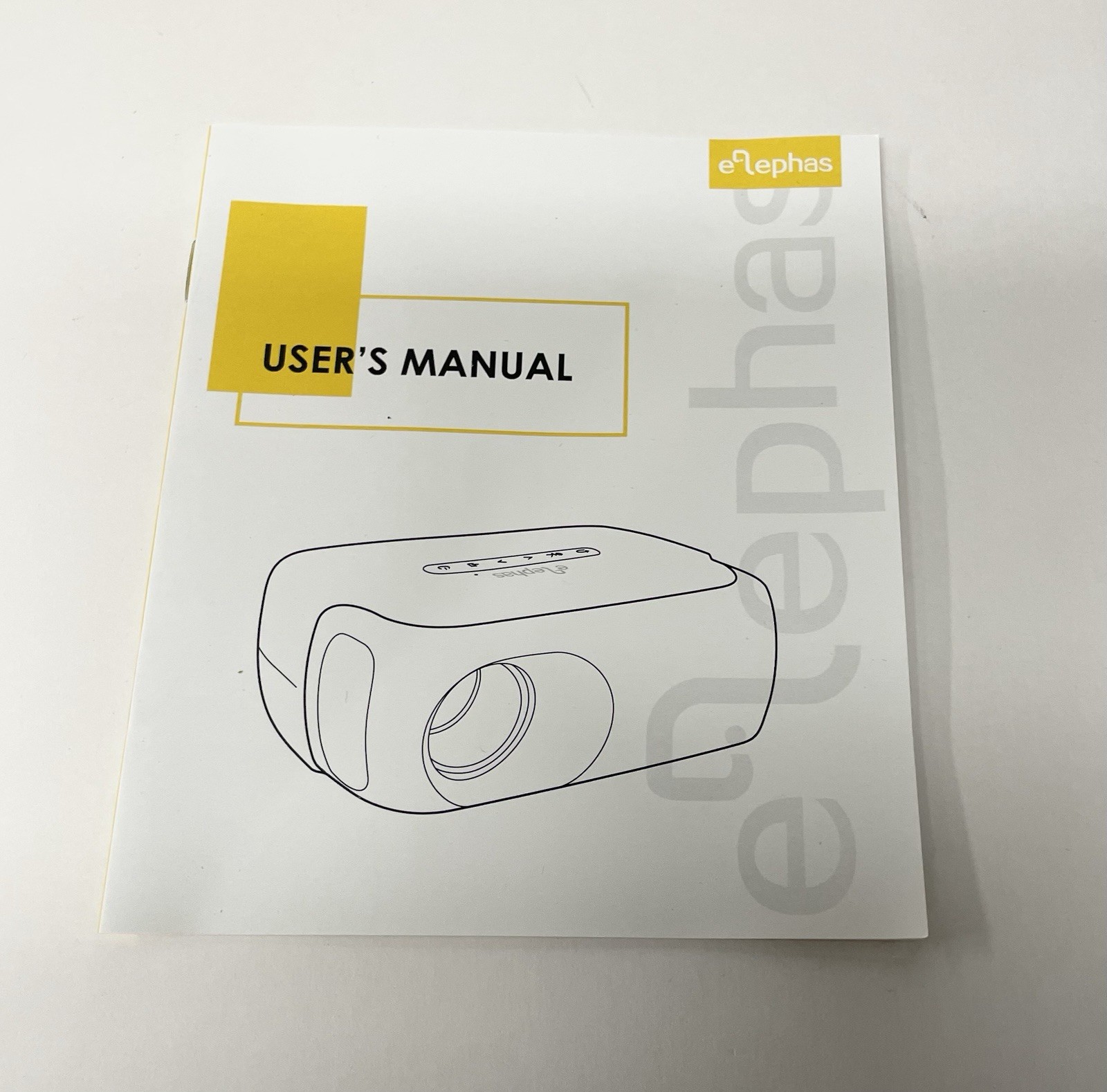 ELEPHAS Mini Portable LCD Projector Model RD-860 For Phone /Home NEW