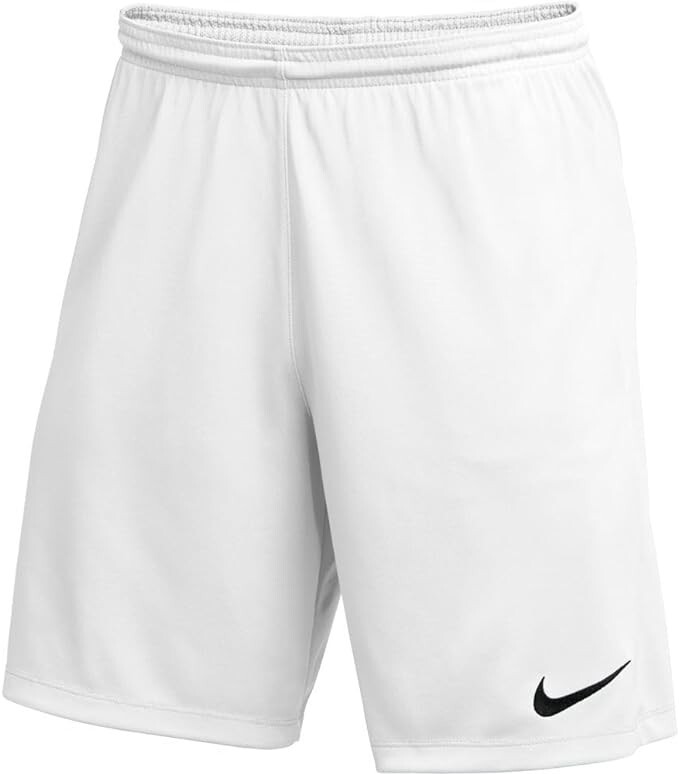 Nike Mens White Dry Park III Shorts Small - Brand New With Tags