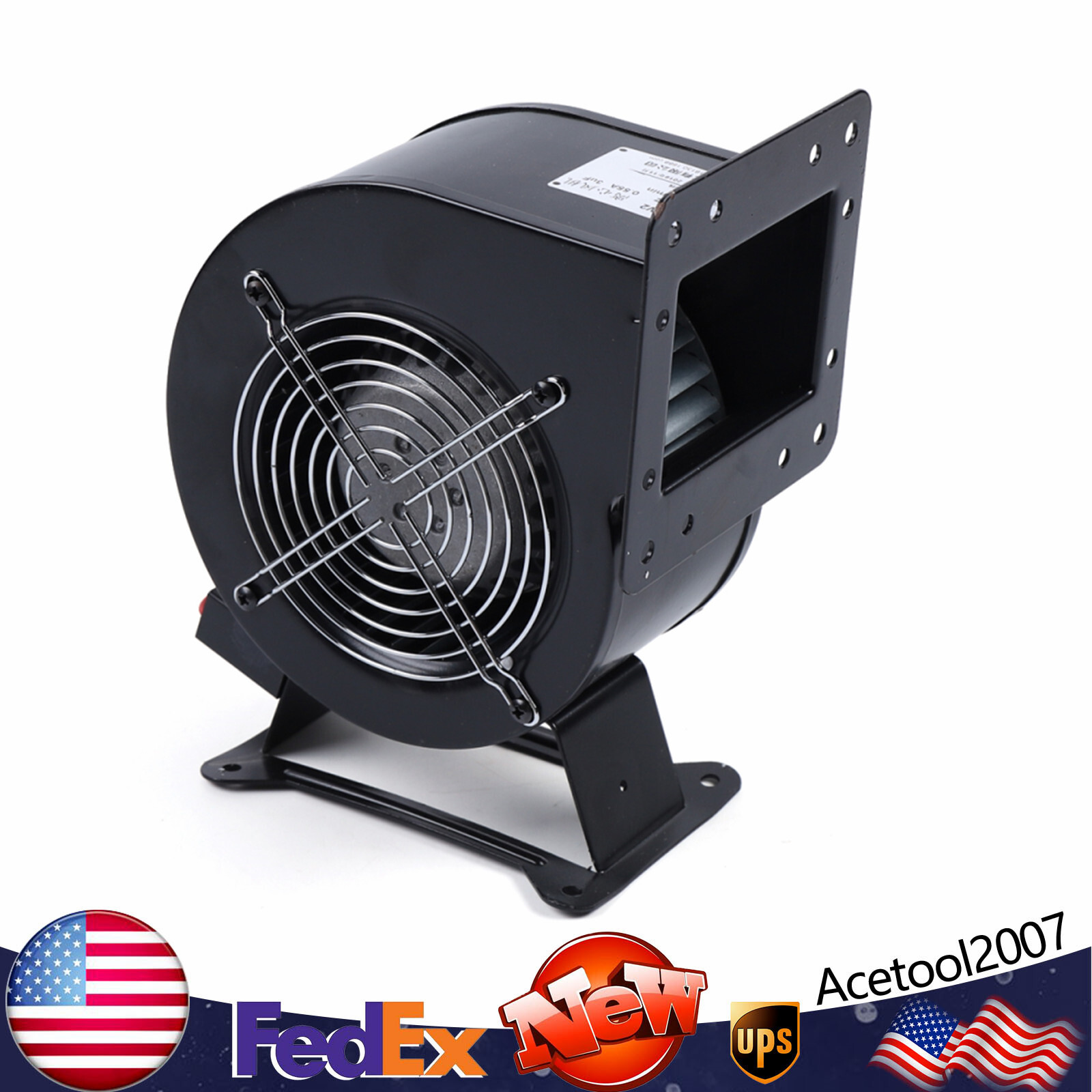 120W 110V Blower Fan Boiler Fan Fireplace Wood Furnace Boiler Blower Fan New