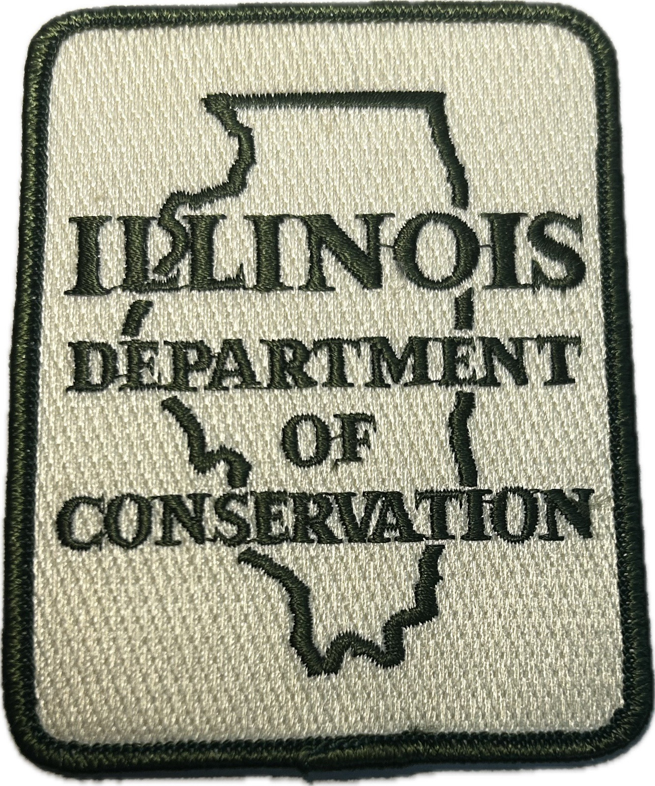 ILLINOIS IL DEPARTMENT OF CONSERVATION POLICE DEPT PATCH #KP