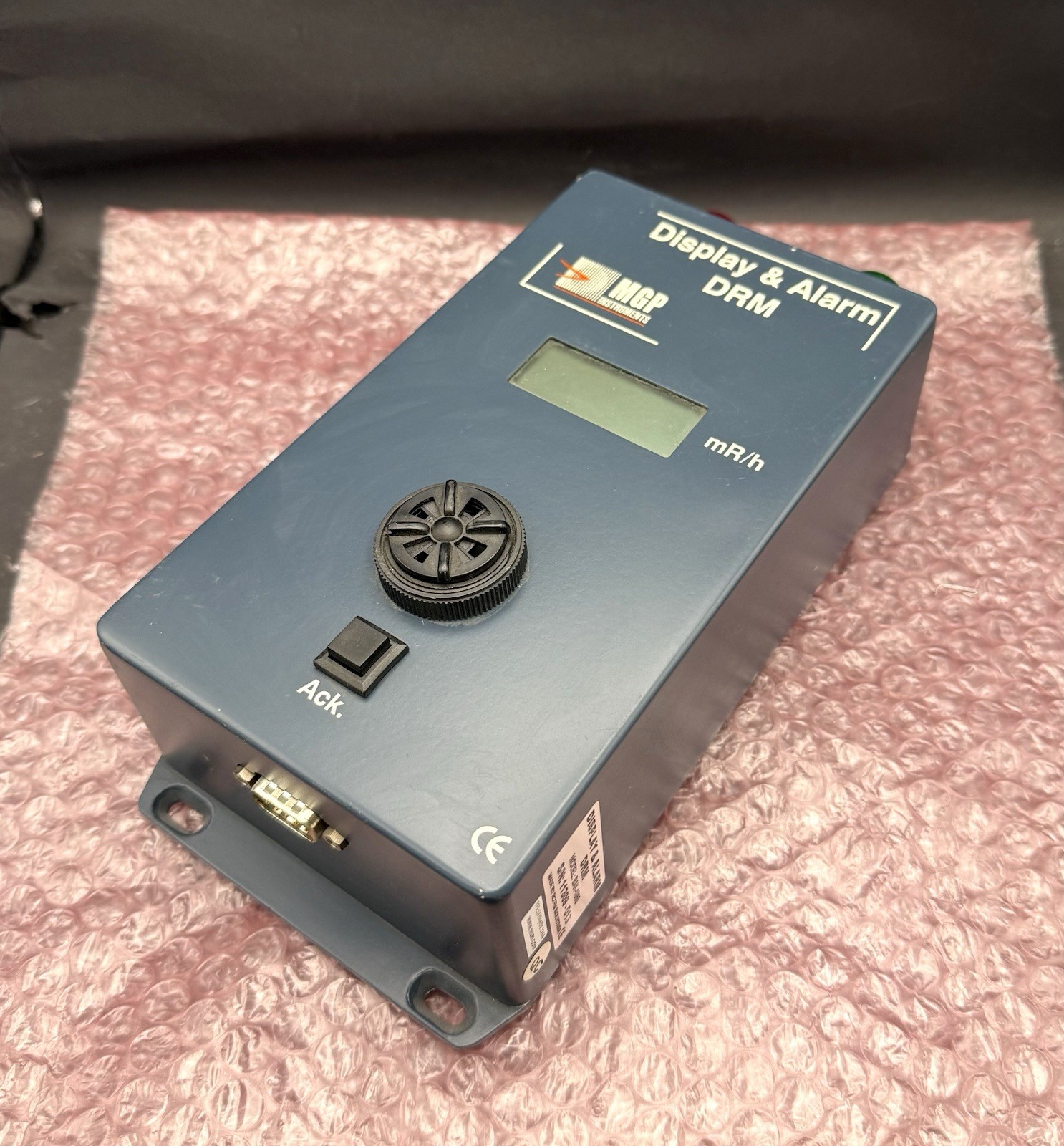 Mirion MGP Canberra DRM Display & Alarm for use with WRM2 900 MHz Radio