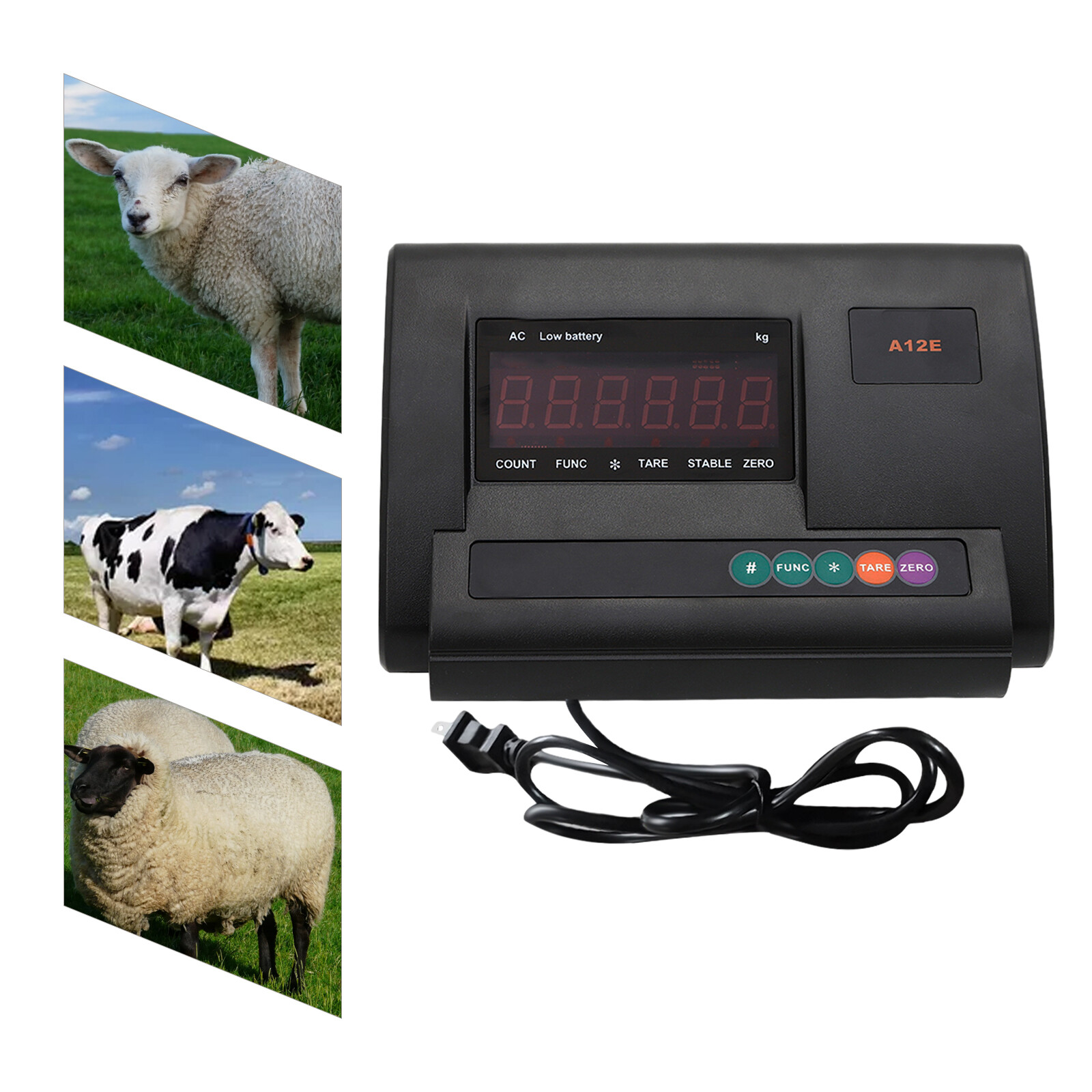 20000 LB 2.5T LOAD CELL SCALE KIT PLATFORM LIVESTOCK CATTLE FLOOR TRUCK Scale