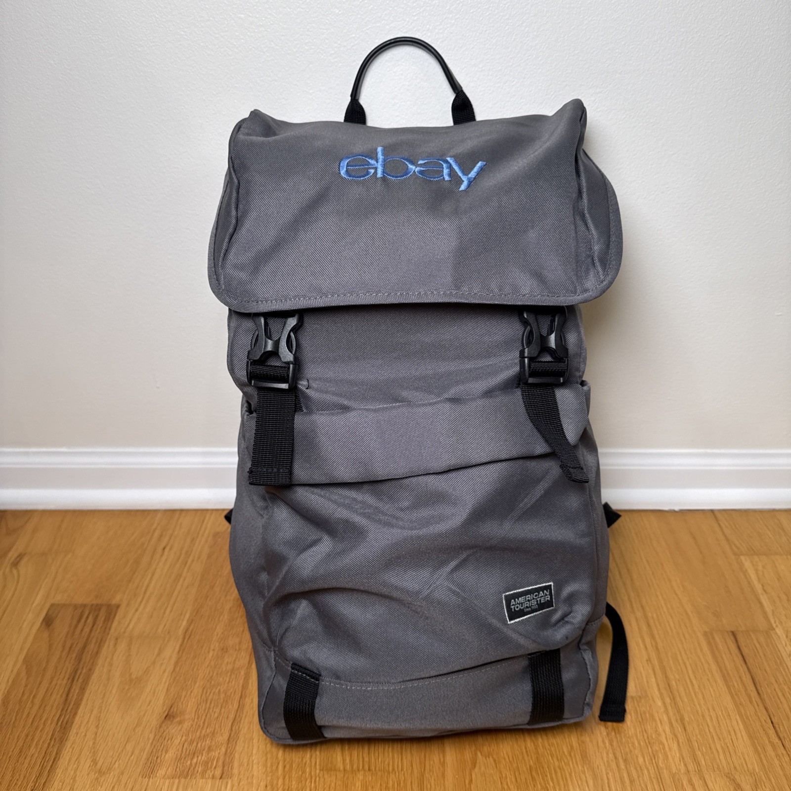 American Tourister® x eBay Backpack, Gray - eBay Open 2023 Exclusive