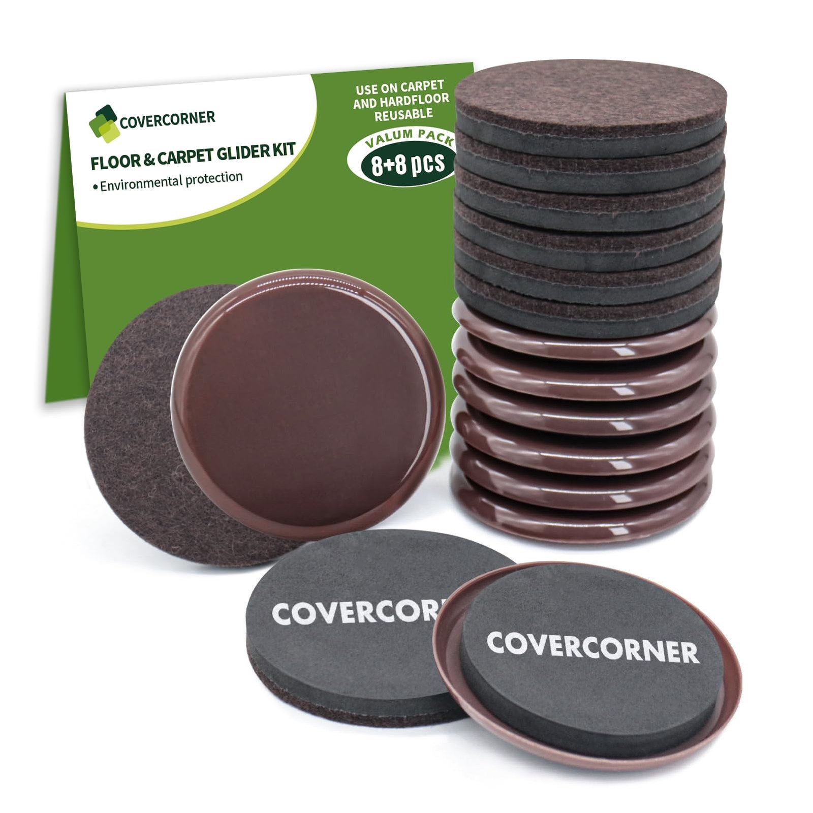 Furniture Sliders for Hardwood Floors Furniture Sliders for Carpeted Floors 1...