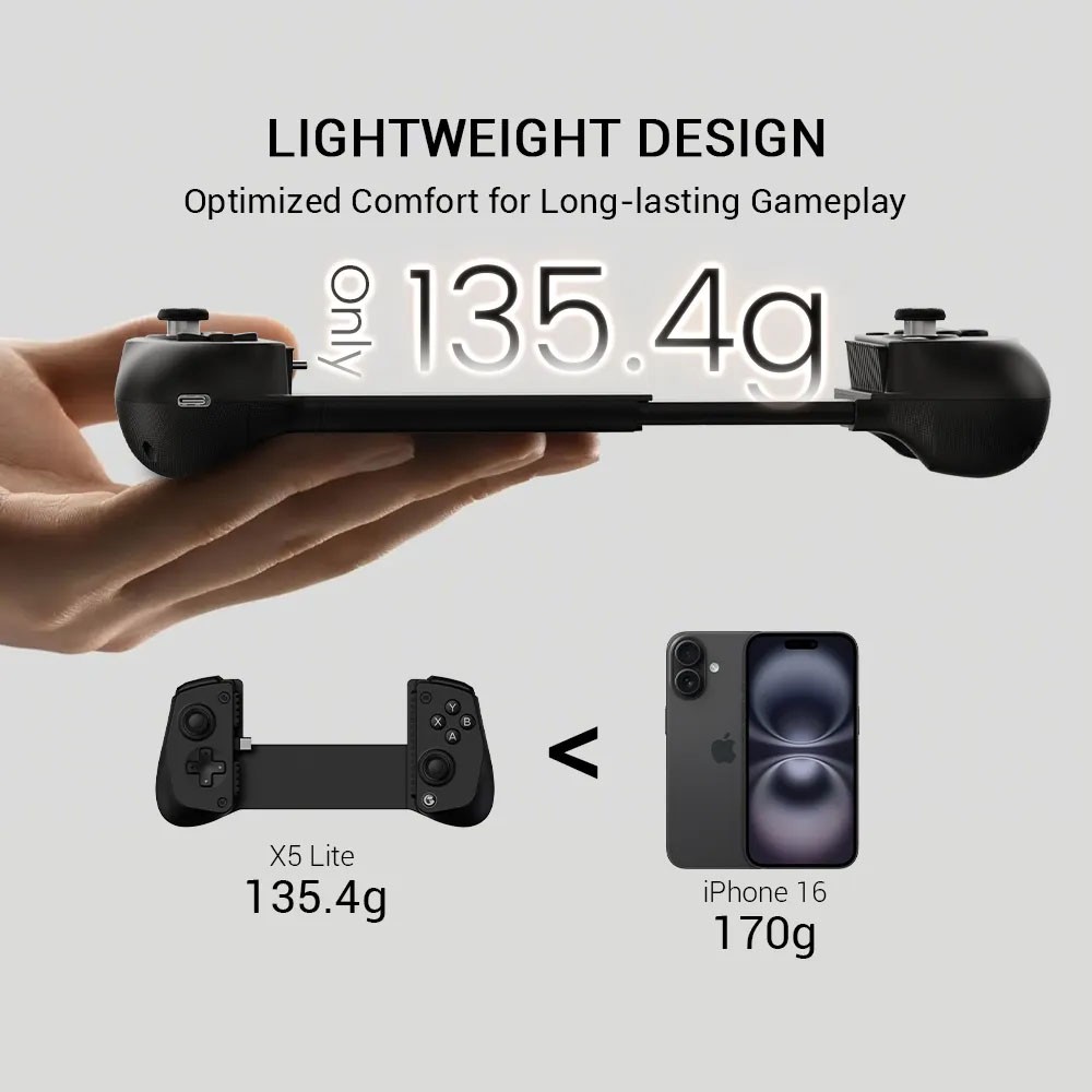 GameSir X5 Lite Phone Controller Mobile Gaming Controller for Android iPhone