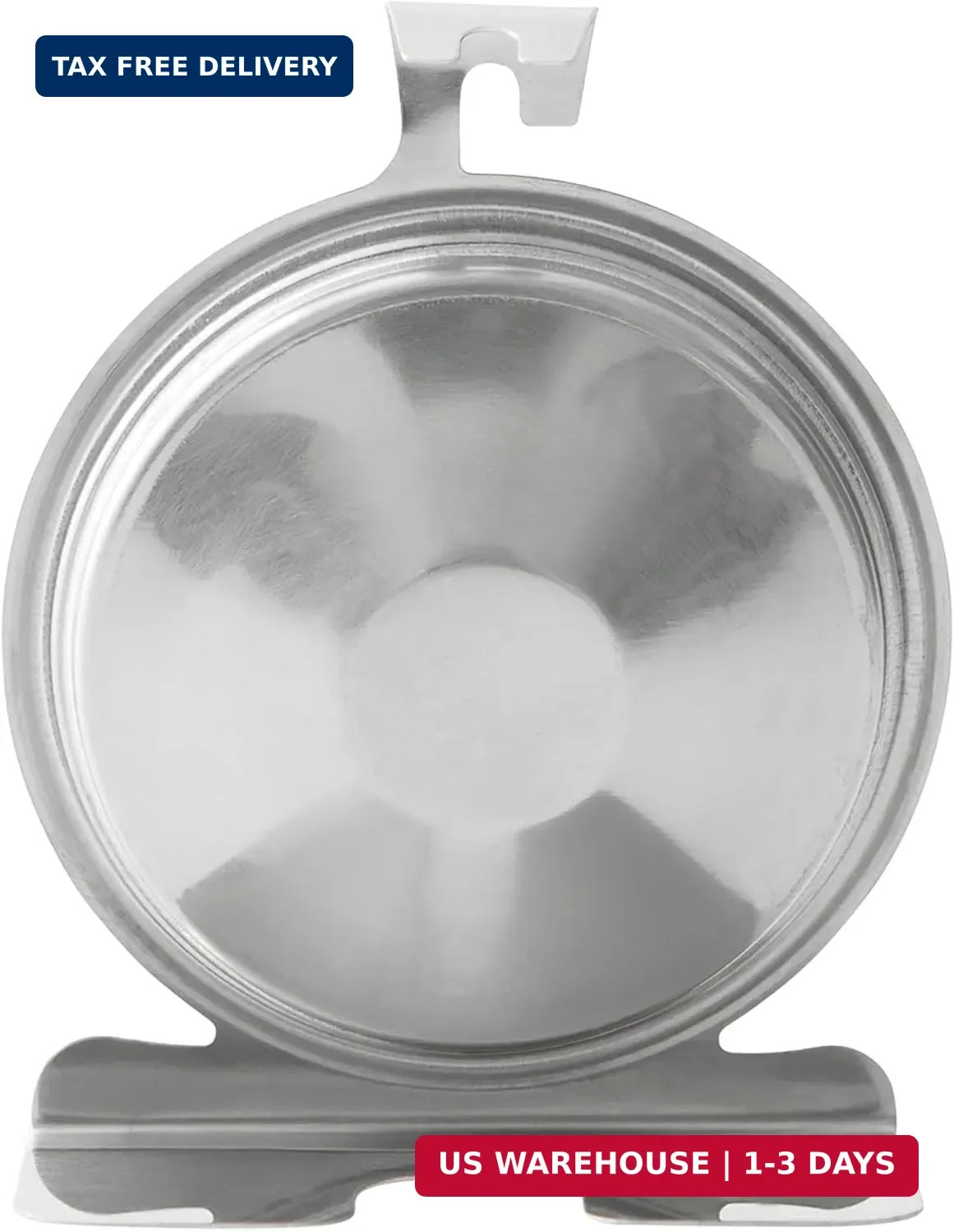 Taylor Precision Products Large Dial Thermometer, Silver