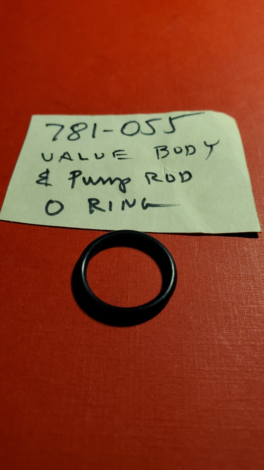 Crosman vintage 781-055 "O" Ring. NOS for parts/repair/restoration.