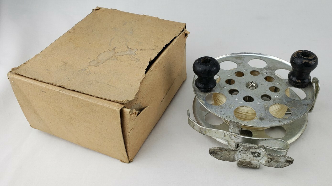 RARE Vintage Premax Trolling Reel 441 Orig Box Chrisholm Ryder Co Fishing Lure