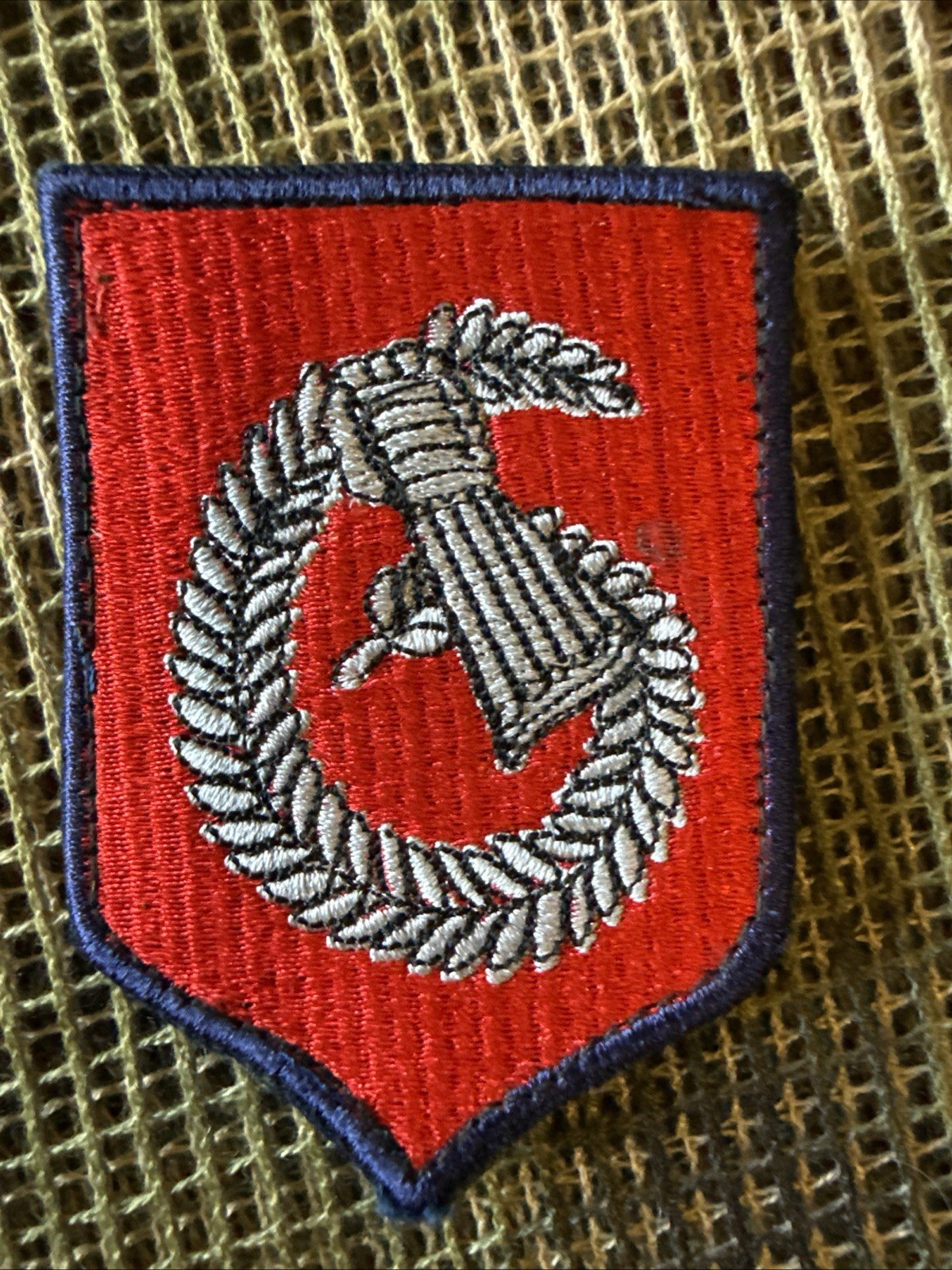 French Foreign Legion 6th Light Armored Afgan War Patch