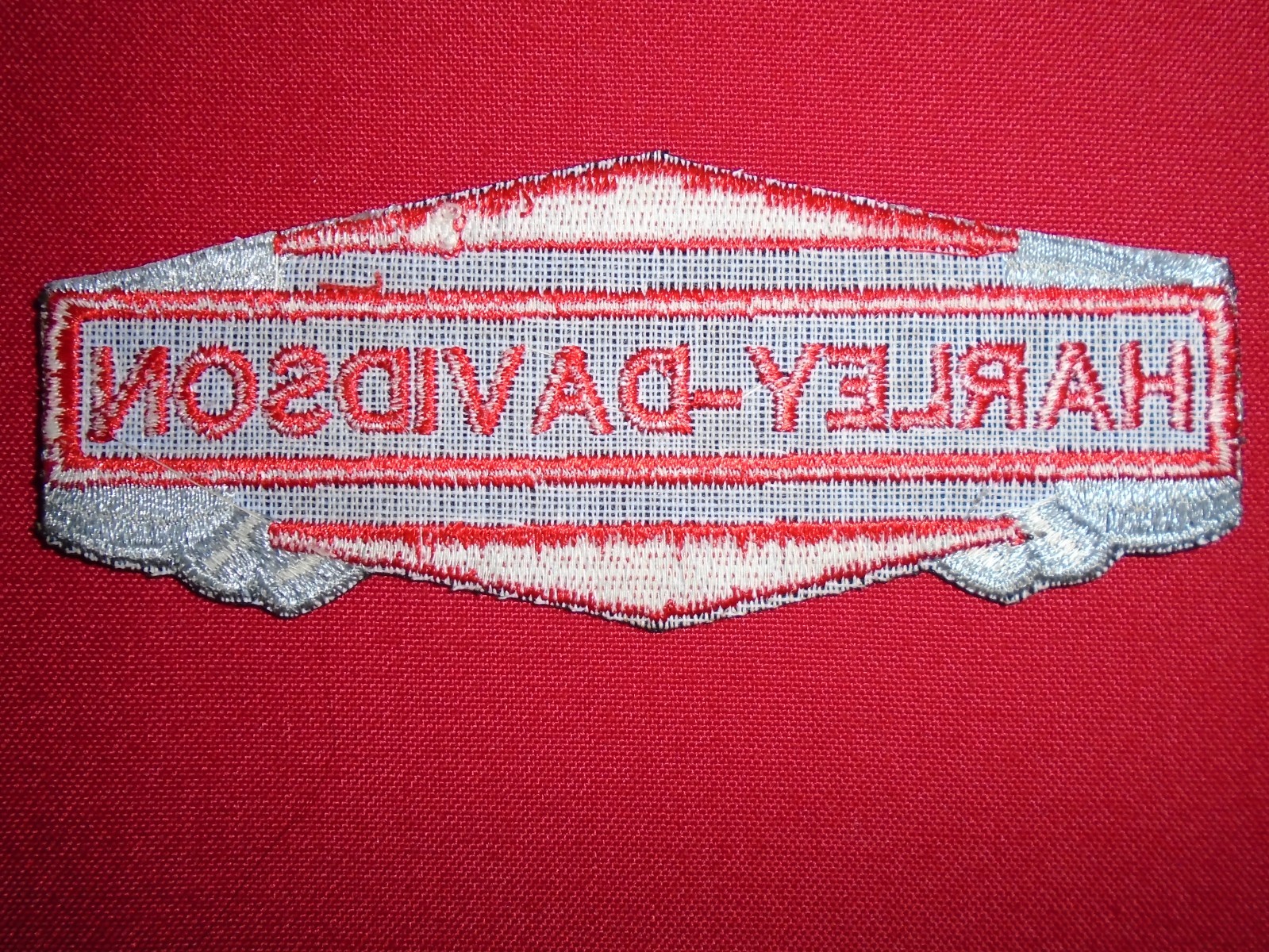 Iconic Motorcycle HARLEY-DAVIDSON Machine Embroidered Pocket Patch