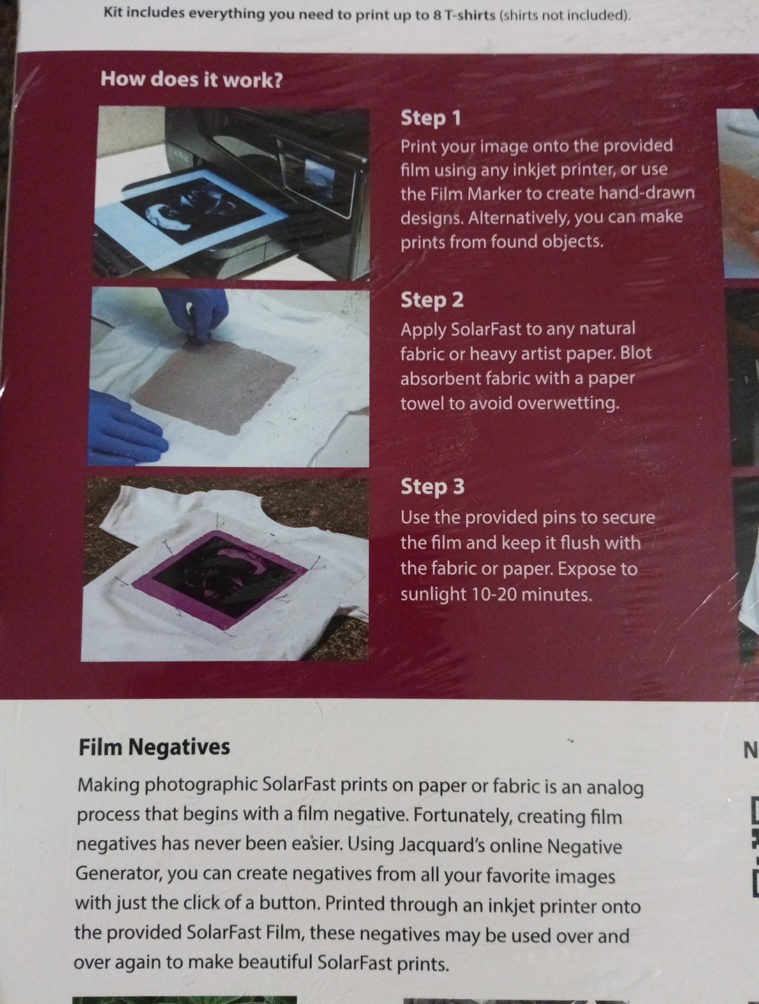 Jacquard Solarfast Starter Kit