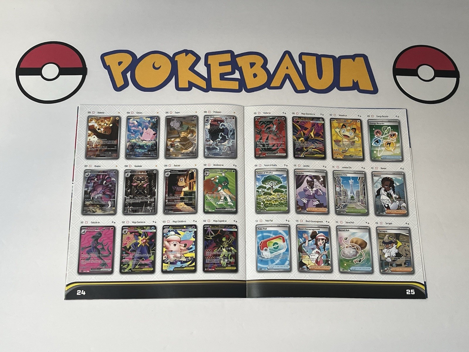 Perfect Order Players Guide - Mega Evolution ETB Booklet - Pokémon TCG