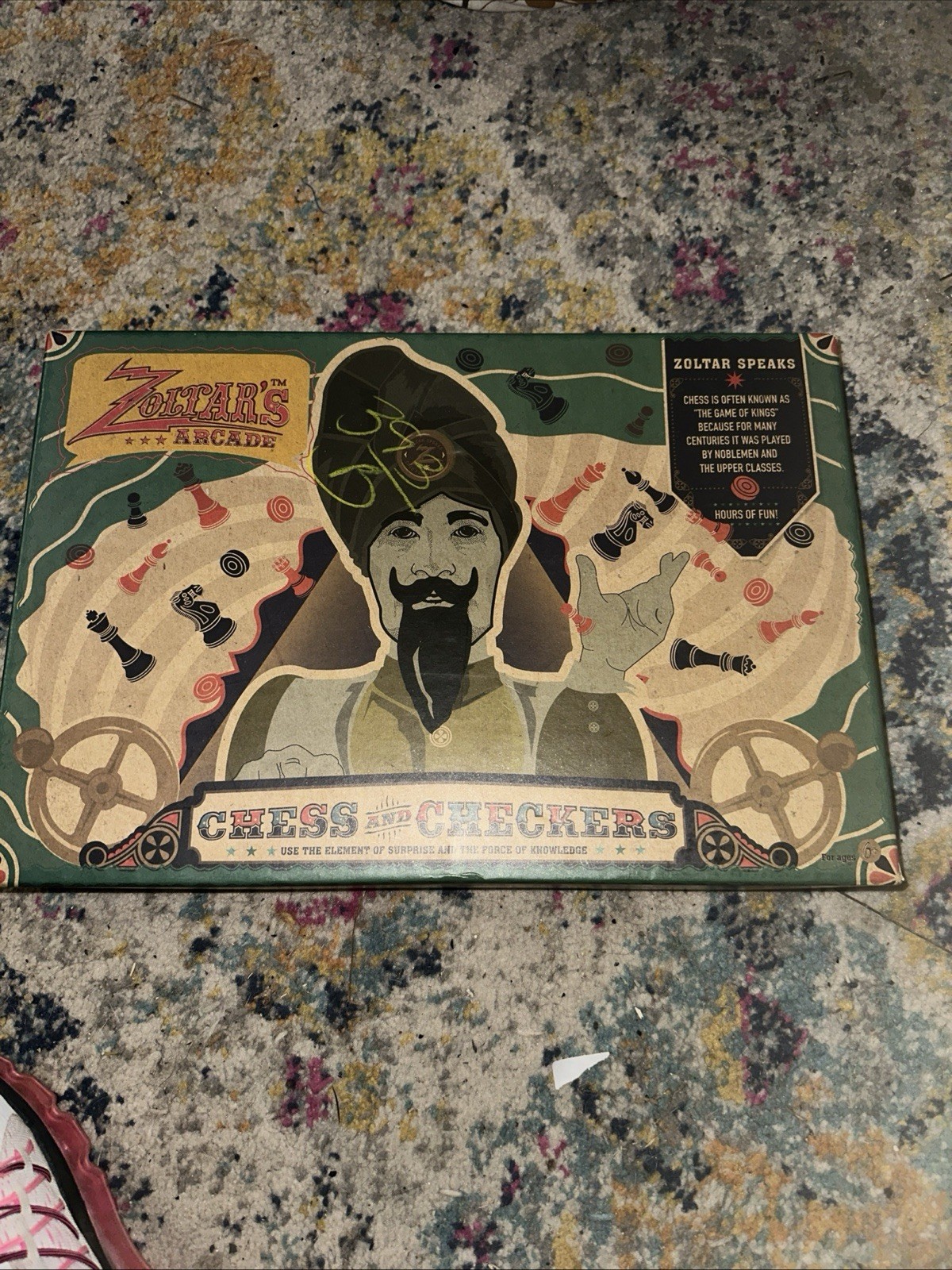 Zoltan’s Arcade Board Game Checkers And Chess