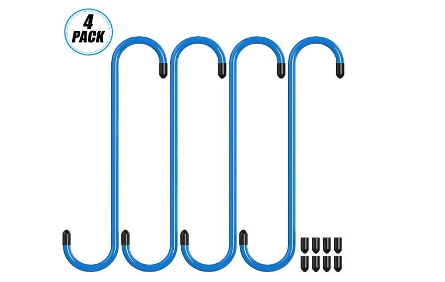 Rubber Tips Brake Caliper Hangers Hooks Axle Suspension Work Braking Tool 4 Pack