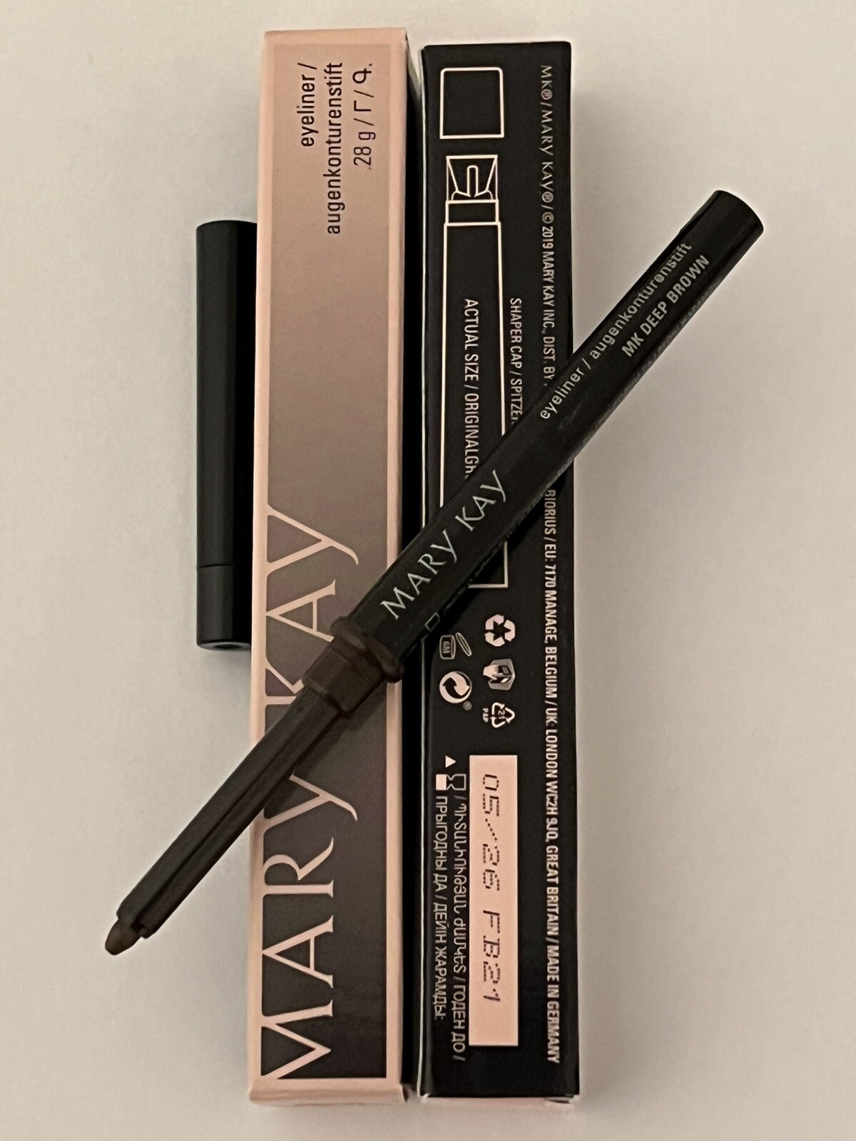 Mary Kay LOT of 2 Eyeliner DEEP BROWN.  Exp.05/2026.Ne. Discontinued.  US SELLER