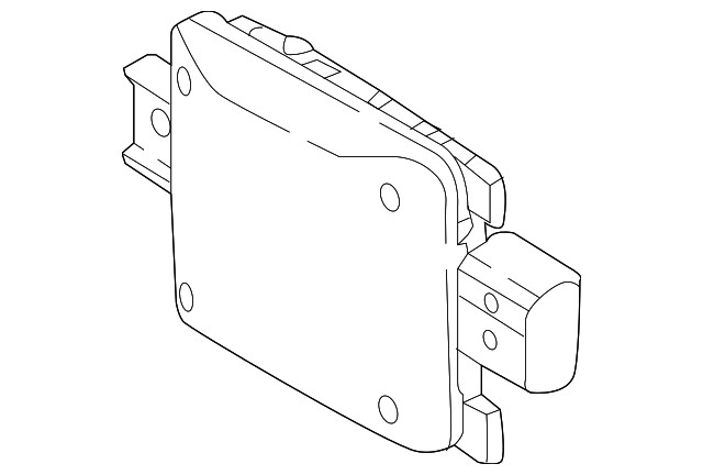 Genuine Volkswagen Blind Spot Detection System Warning Sensor 2Q0-907-685-B