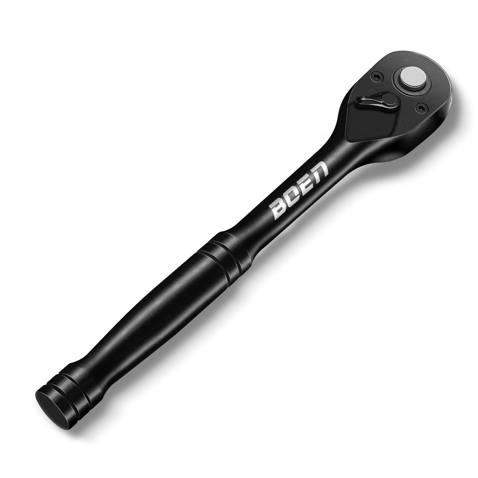 1/2 Inch Drive Ratchet, 72-Tooth Quick-Release Ratchet Wrench, 5-Degree Swing...