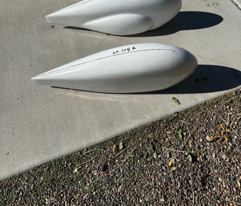 Vans RV Wheel Fairings for mains only