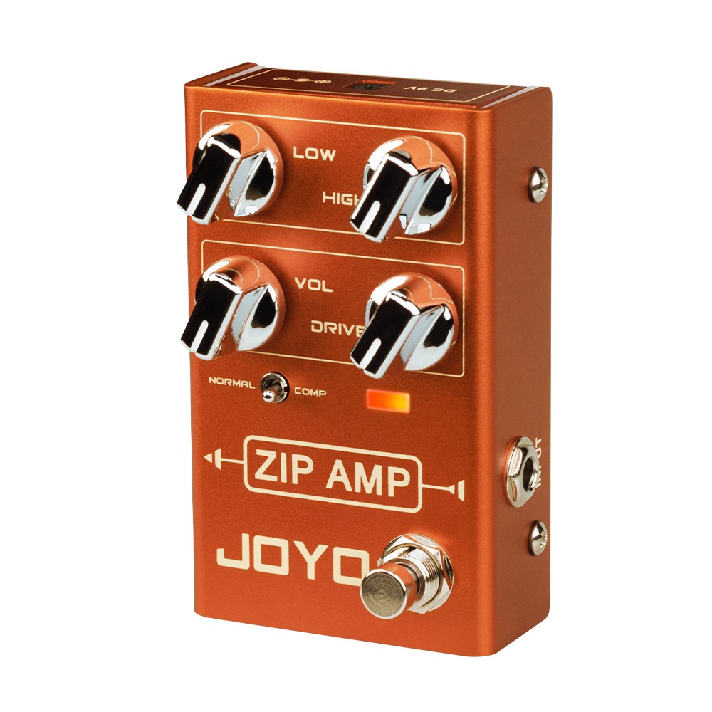 JOYO AMP Pedal Simulate Amplifier Effect Compression Overdrive Pedal for Guitar