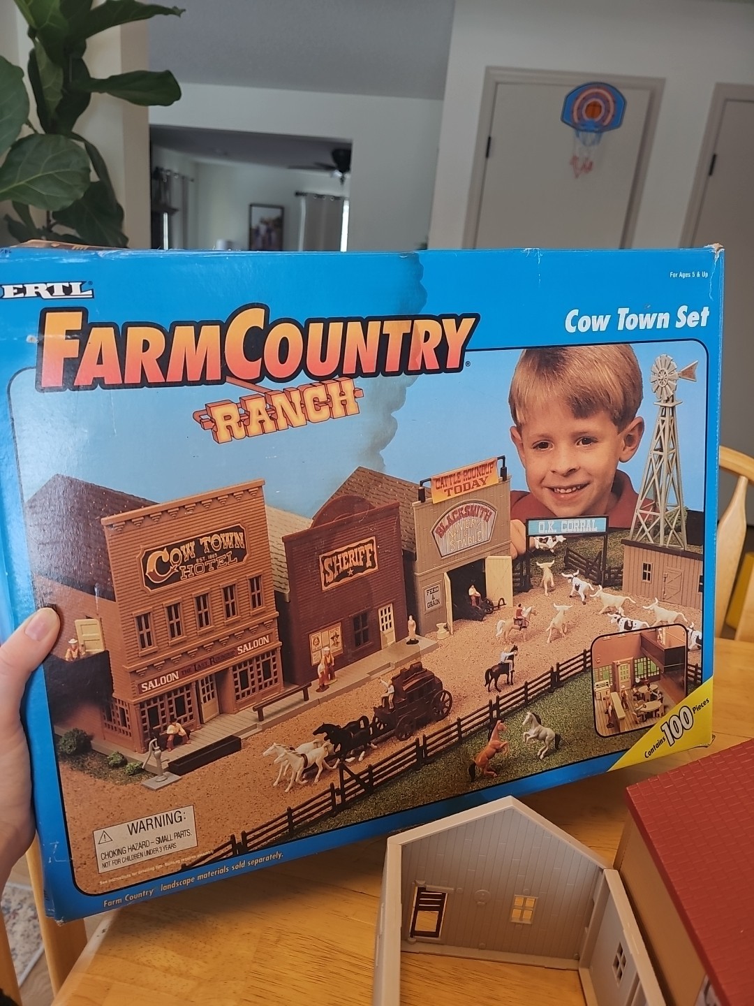 Rare Ertl Farm Country Ranch! Cow Town Set. Not Complete.