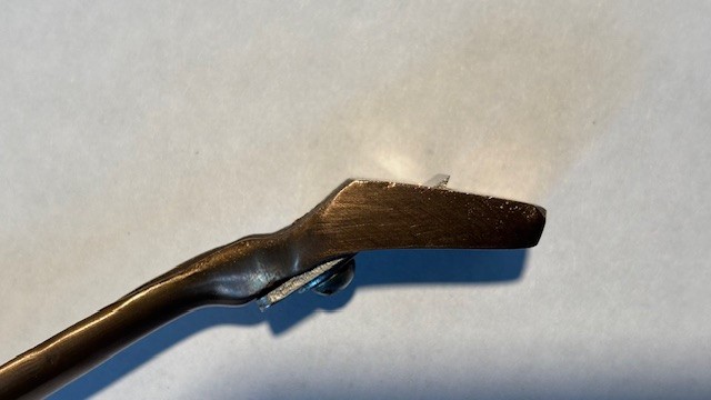 Woodworking Squirrel Tail Palm Plane Brass 6"