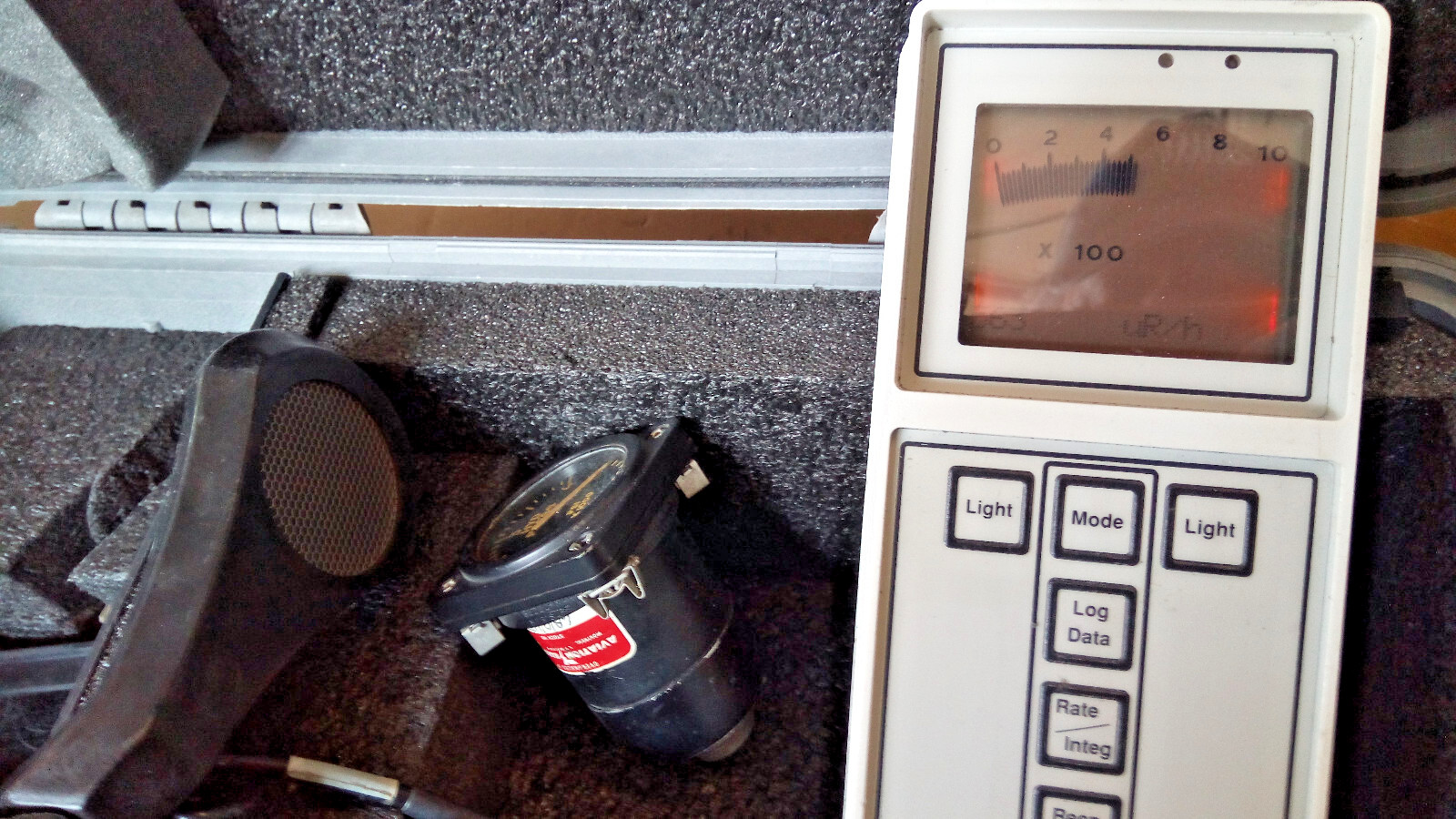 Fluke 190 Geiger Counter / Radiation meter / Pancake probe