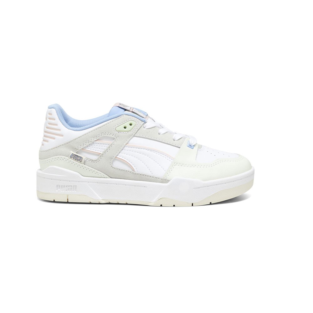 PUMA Slipstream Uninvisible Lace Up  Womens White Sneakers Casual Shoes 39122601