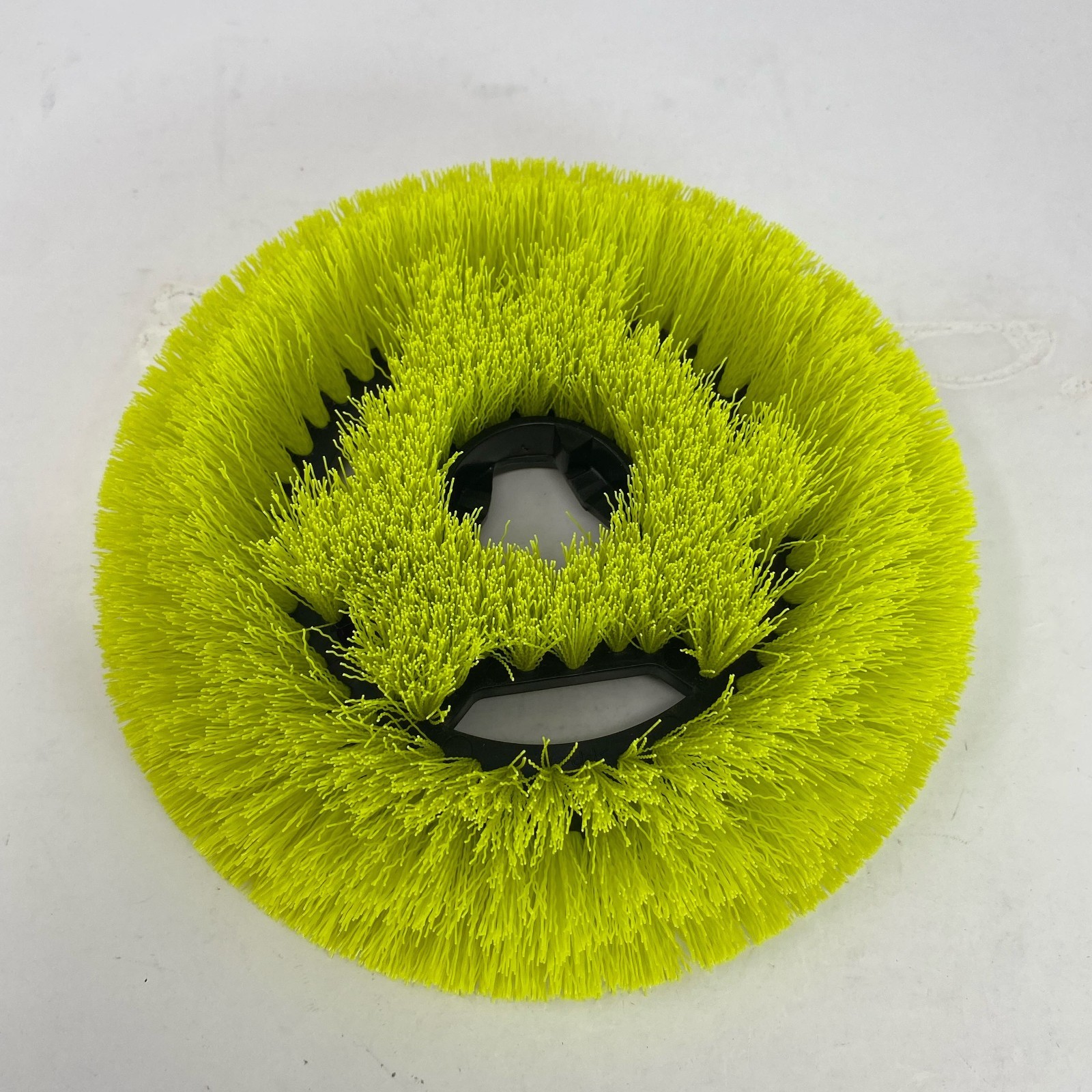 RYOBI 7" Vortex Medium Bristle Brush Neon Green A95MRB7