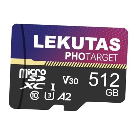 512GB Micro SD Card, microSDXC UHS-I Flash Memory Card TF 512GB (MicroSDXC)