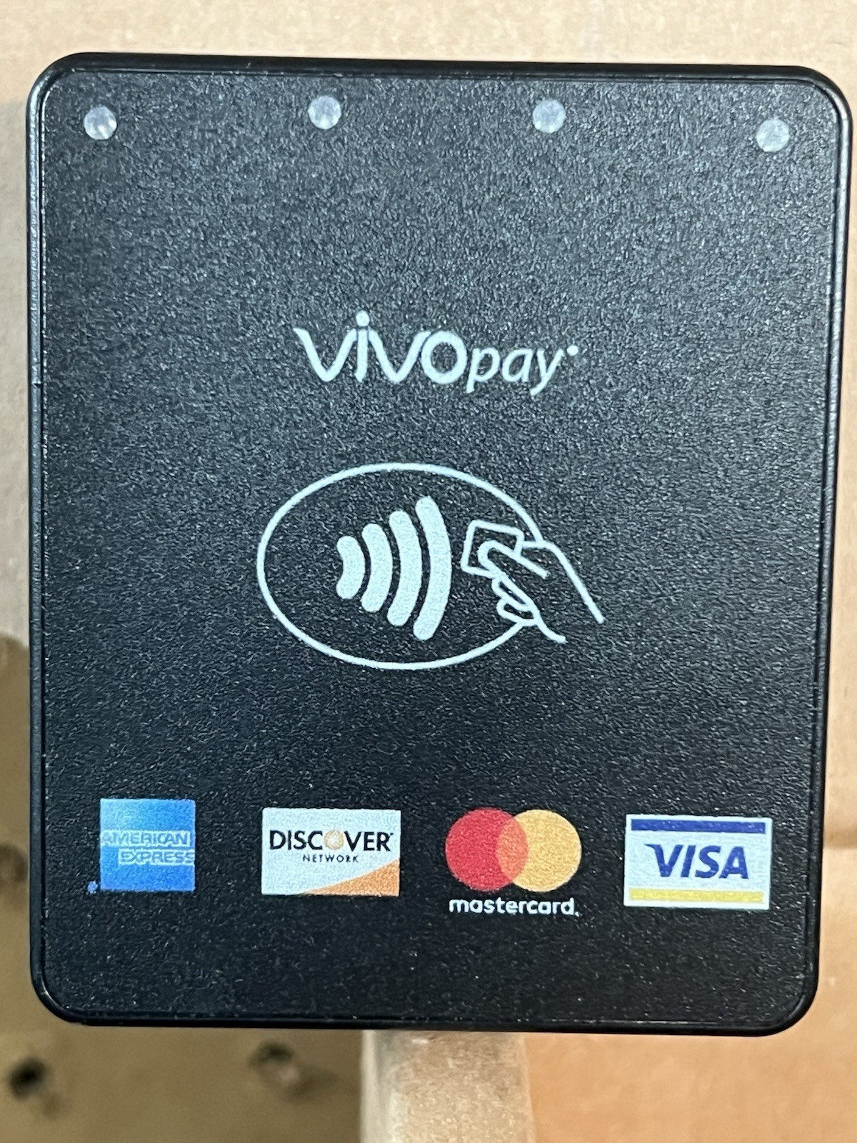 NFC ATM Card Reader w/Mounting Studs: "Tap-To-Pay" Genmega/Hyosung ATM NFC