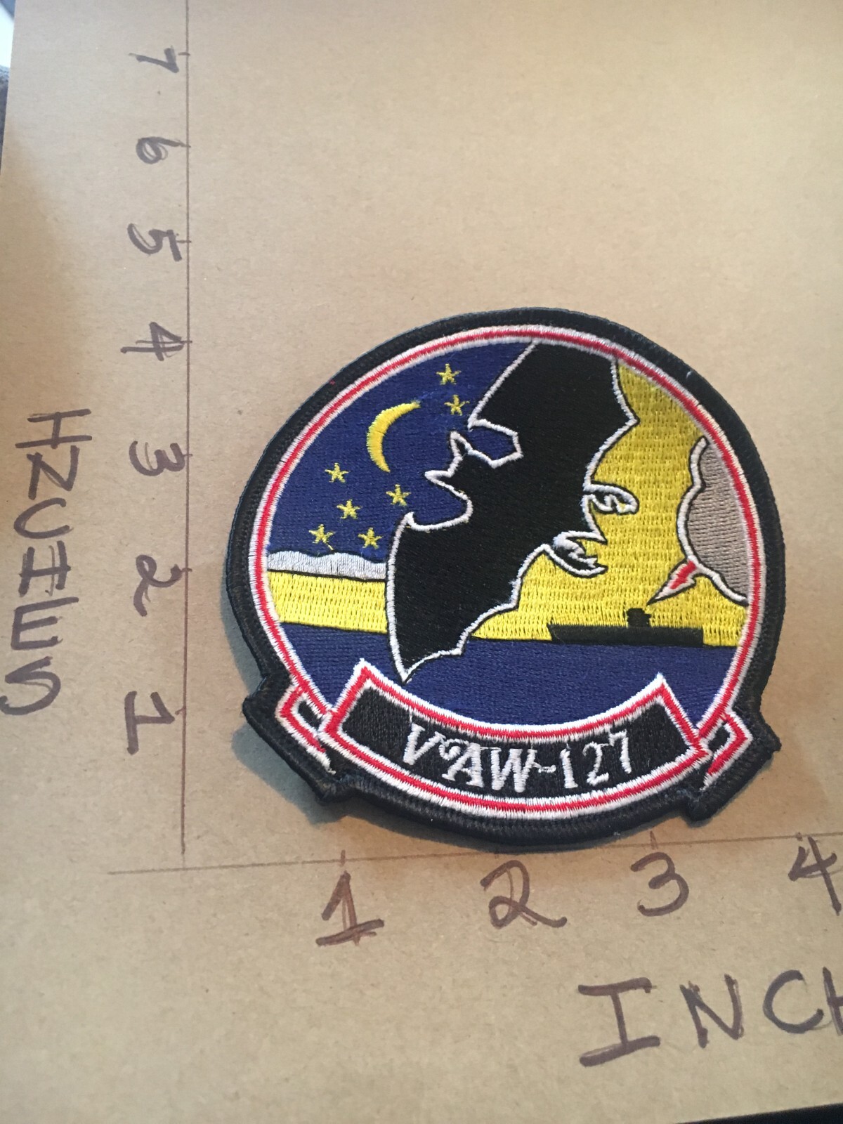 US Navy VAW-127 Carrier Airborne Early Warning Squadron 127 patch 4/22/25