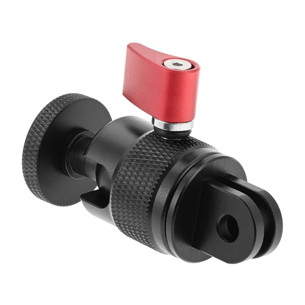 360° Adjustable Adapter for most Action Cameras Feature 1/4" 20 Threaded Hole